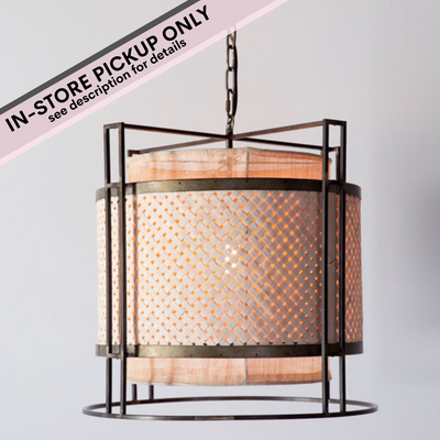 Nomad Drum Pendant- IN-STORE PICKUP ONLY