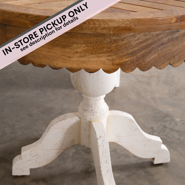 Small Round Kitchen Table IN STORE PICKUP ONLY Delight In Designs