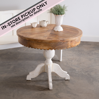 Small Round Kitchen Table- IN-STORE PICKUP ONLY